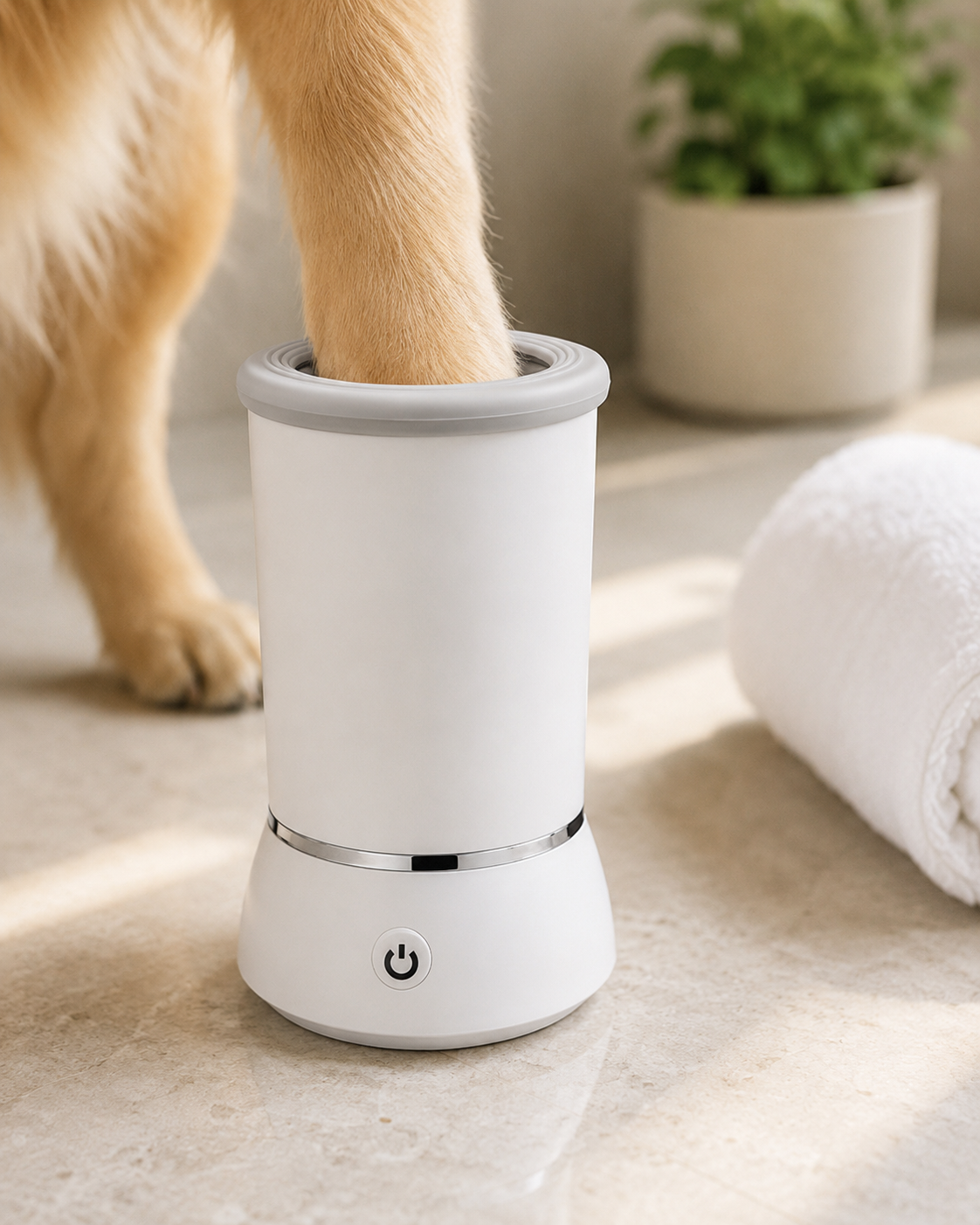 Pet Paw Cleaning Cup Automatic Foot Washing