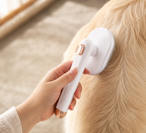 Self-Cleaning Pet Brush