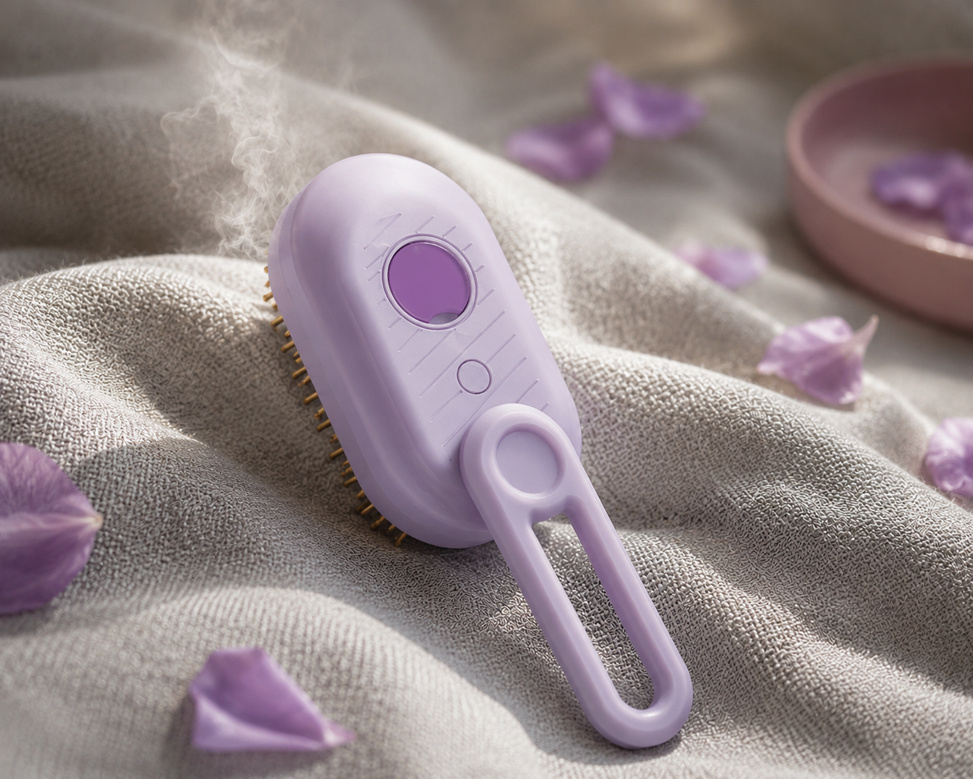 Steam Pet Grooming Brush
